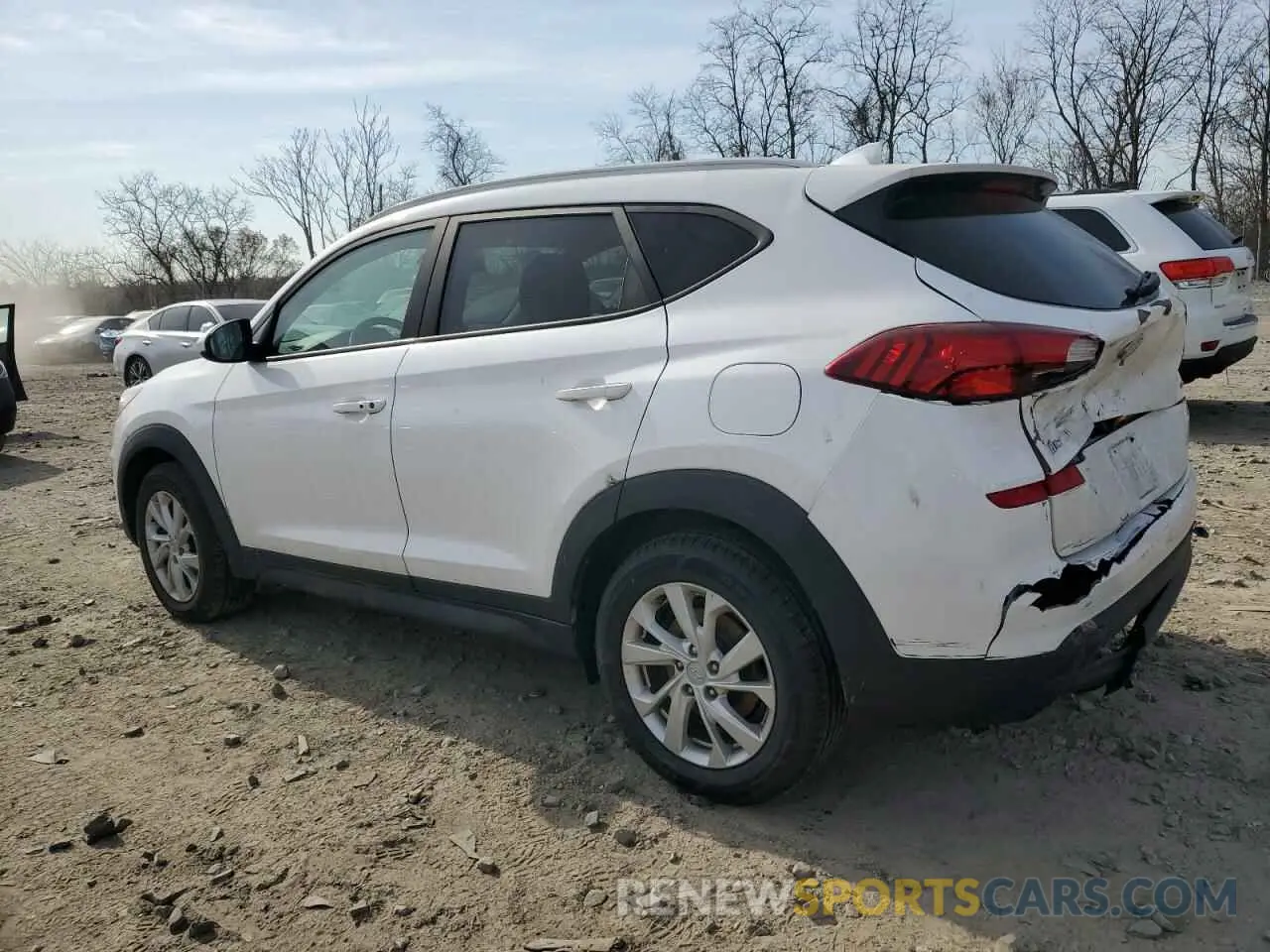 2 fotografías del automóvil dañado KM8J3CA43LU103016 HYUNDAI TUCSON 2020