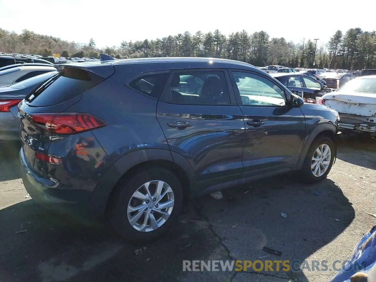 3 fotografías del automóvil dañado KM8J3CA44LU177416 HYUNDAI TUCSON 2020
