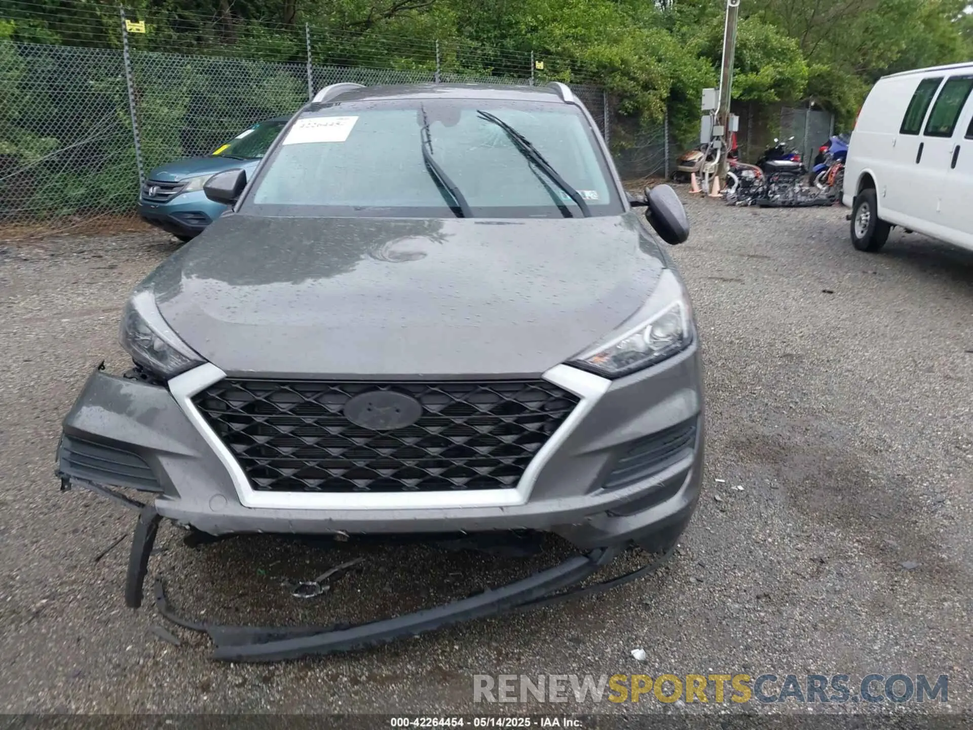 12 fotografías del automóvil dañado KM8J3CA44LU188674 HYUNDAI TUCSON 2020