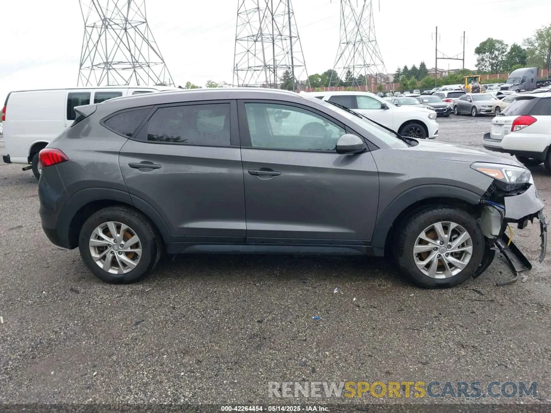 13 fotografías del automóvil dañado KM8J3CA44LU188674 HYUNDAI TUCSON 2020