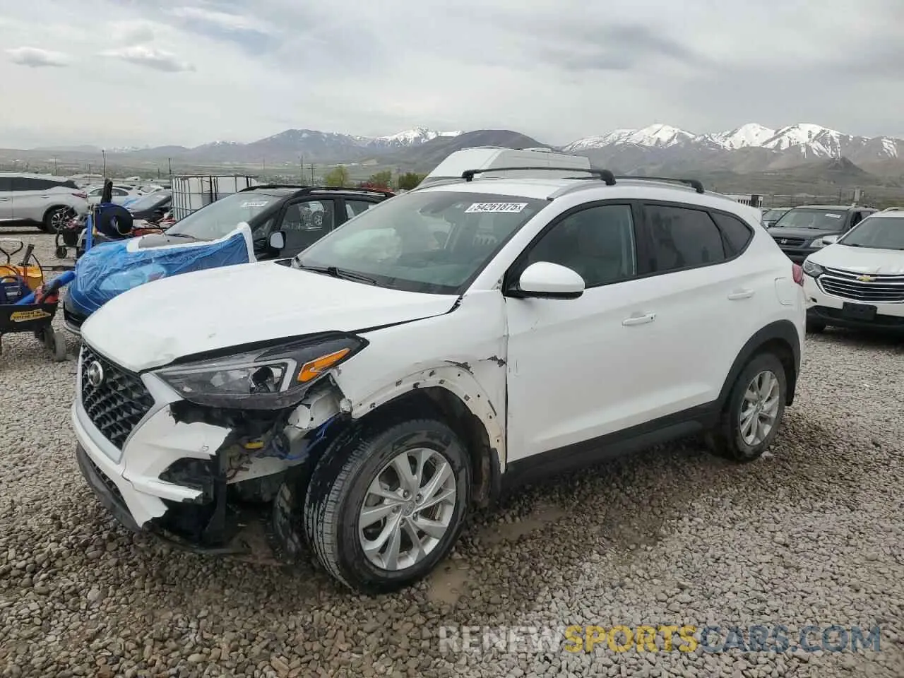 1 fotografías del automóvil dañado KM8J3CA45LU083075 HYUNDAI TUCSON 2020