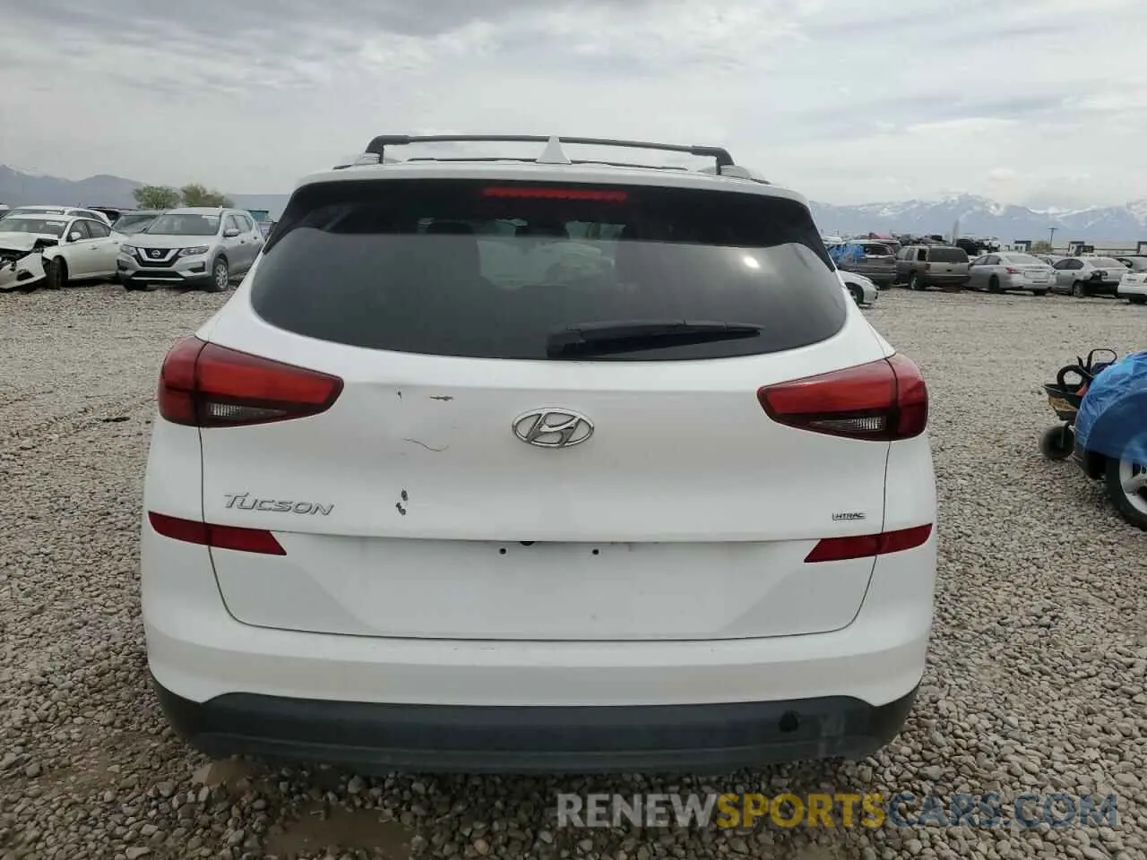 6 fotografías del automóvil dañado KM8J3CA45LU083075 HYUNDAI TUCSON 2020