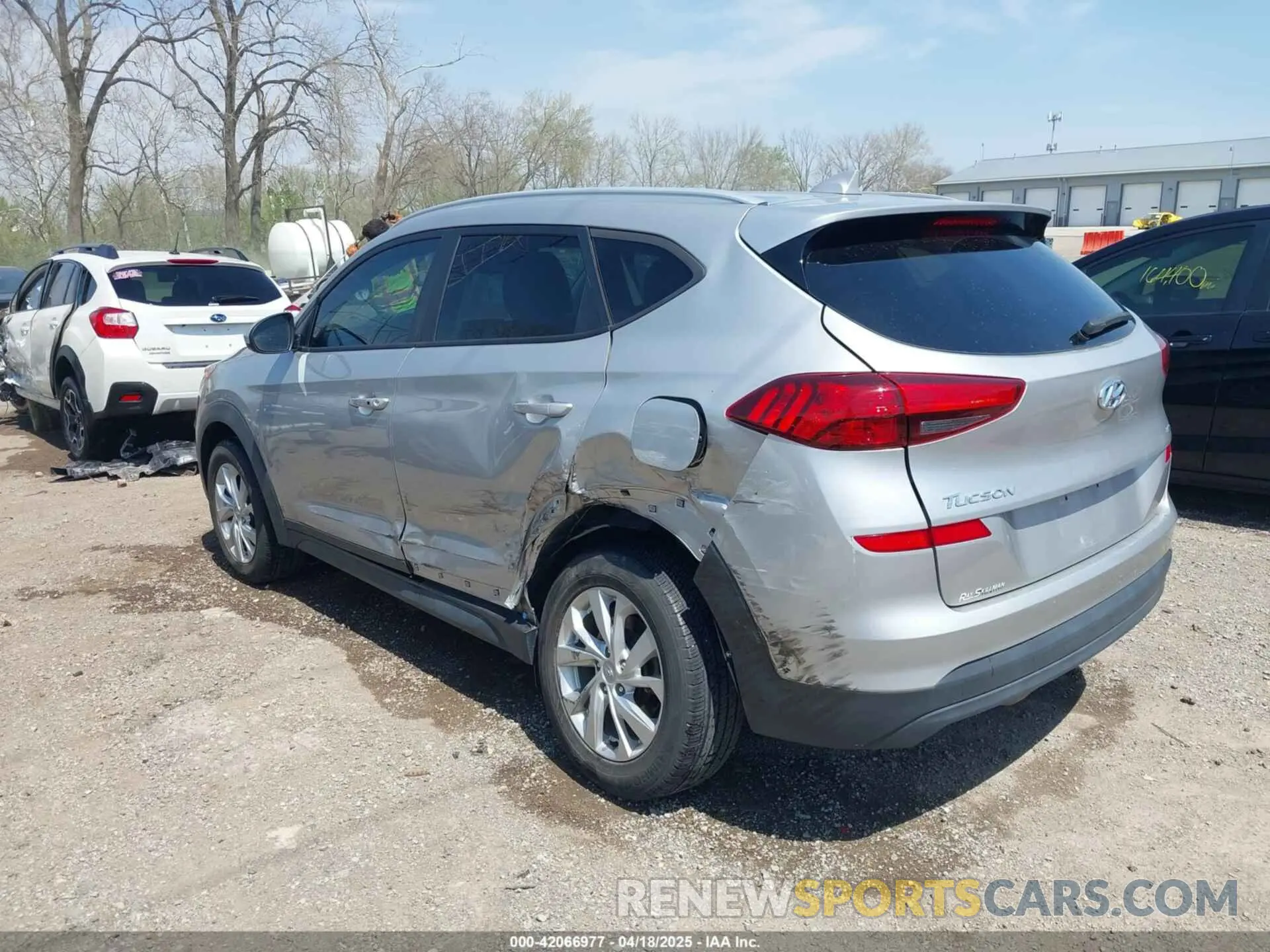 3 fotografías del automóvil dañado KM8J3CA45LU226316 HYUNDAI TUCSON 2020