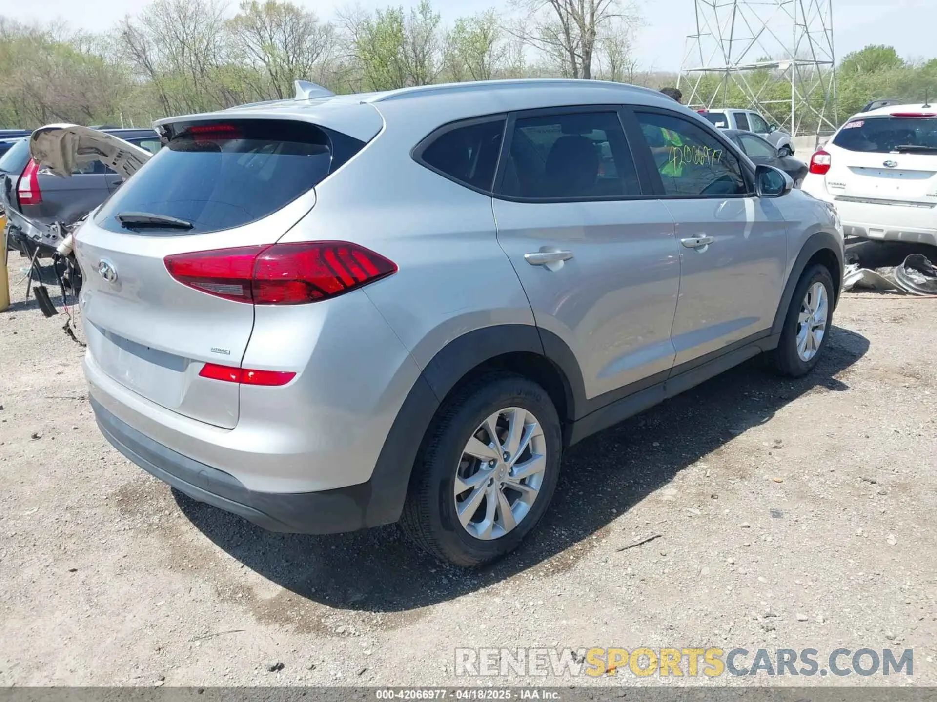 4 fotografías del automóvil dañado KM8J3CA45LU226316 HYUNDAI TUCSON 2020