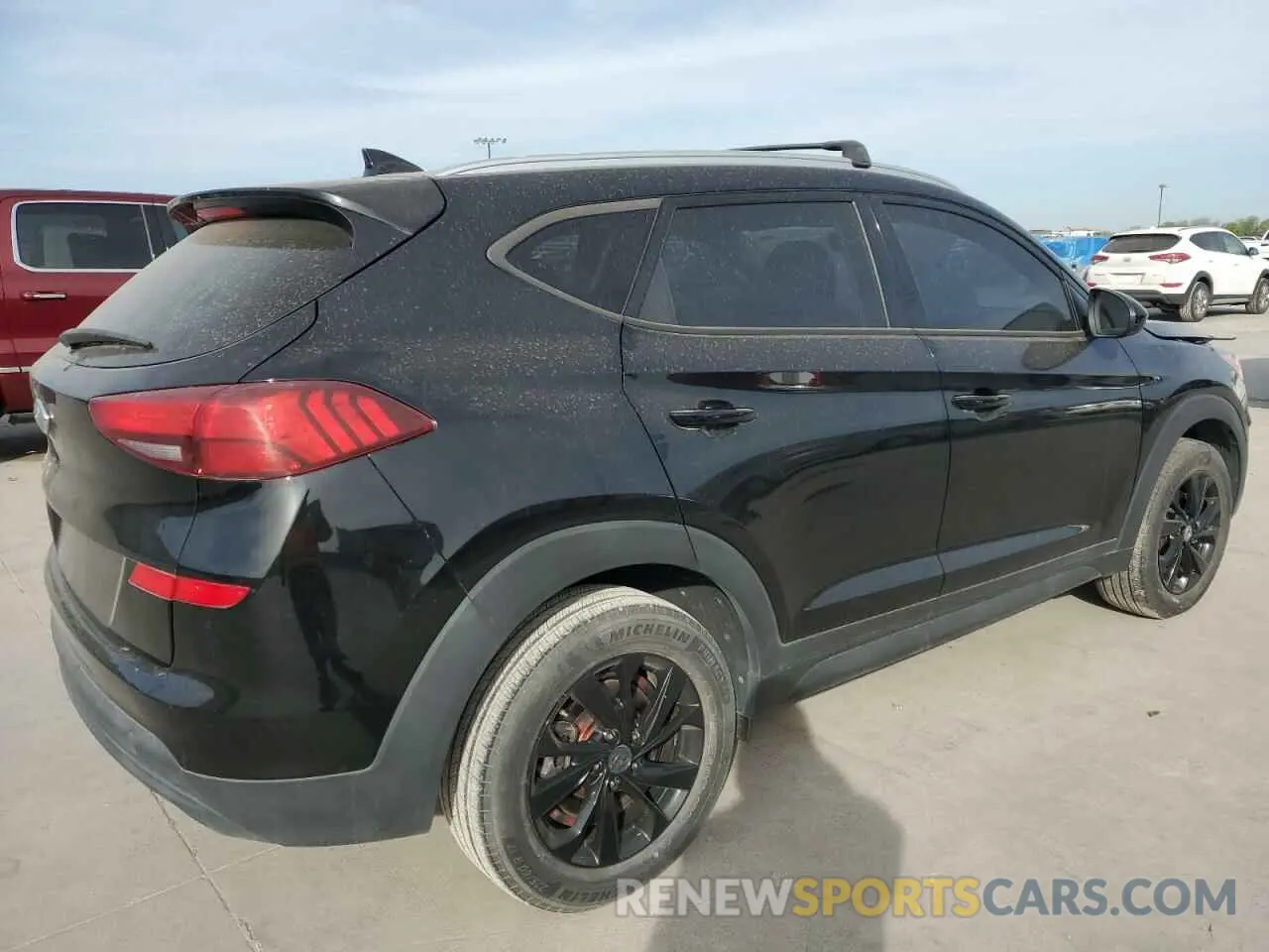 3 fotografías del automóvil dañado KM8J3CA46LU276853 HYUNDAI TUCSON 2020