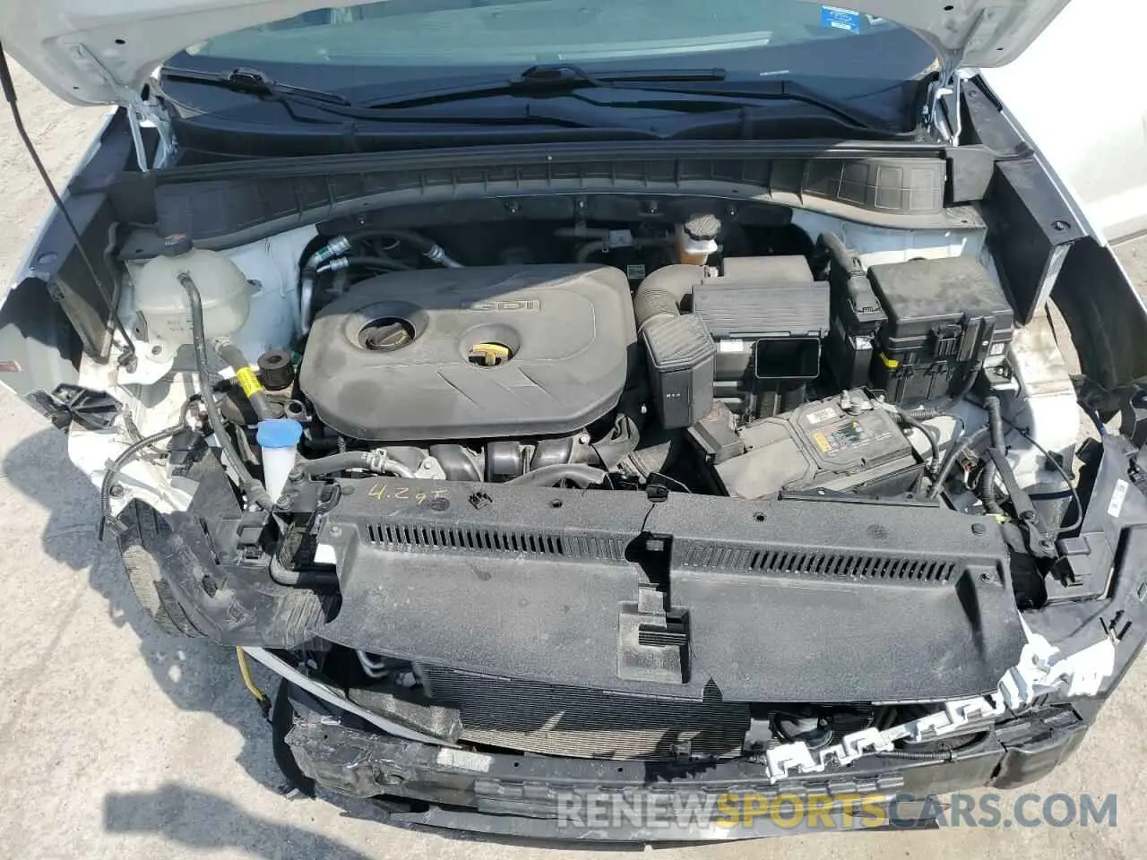 12 fotografías del automóvil dañado KM8J3CA47LU160870 HYUNDAI TUCSON 2020