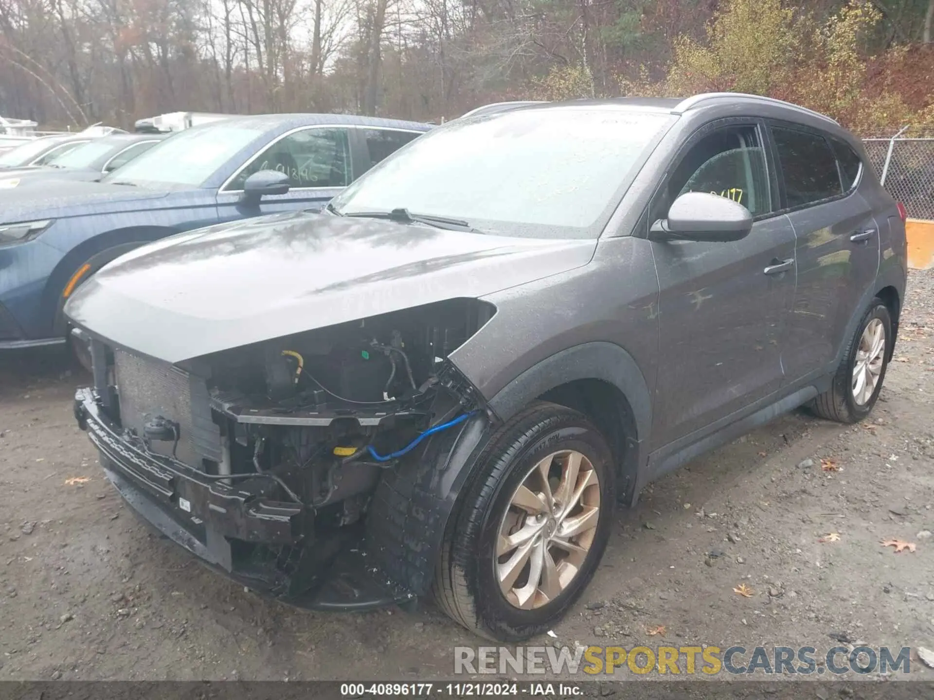 2 fotografías del automóvil dañado KM8J3CA47LU185963 HYUNDAI TUCSON 2020