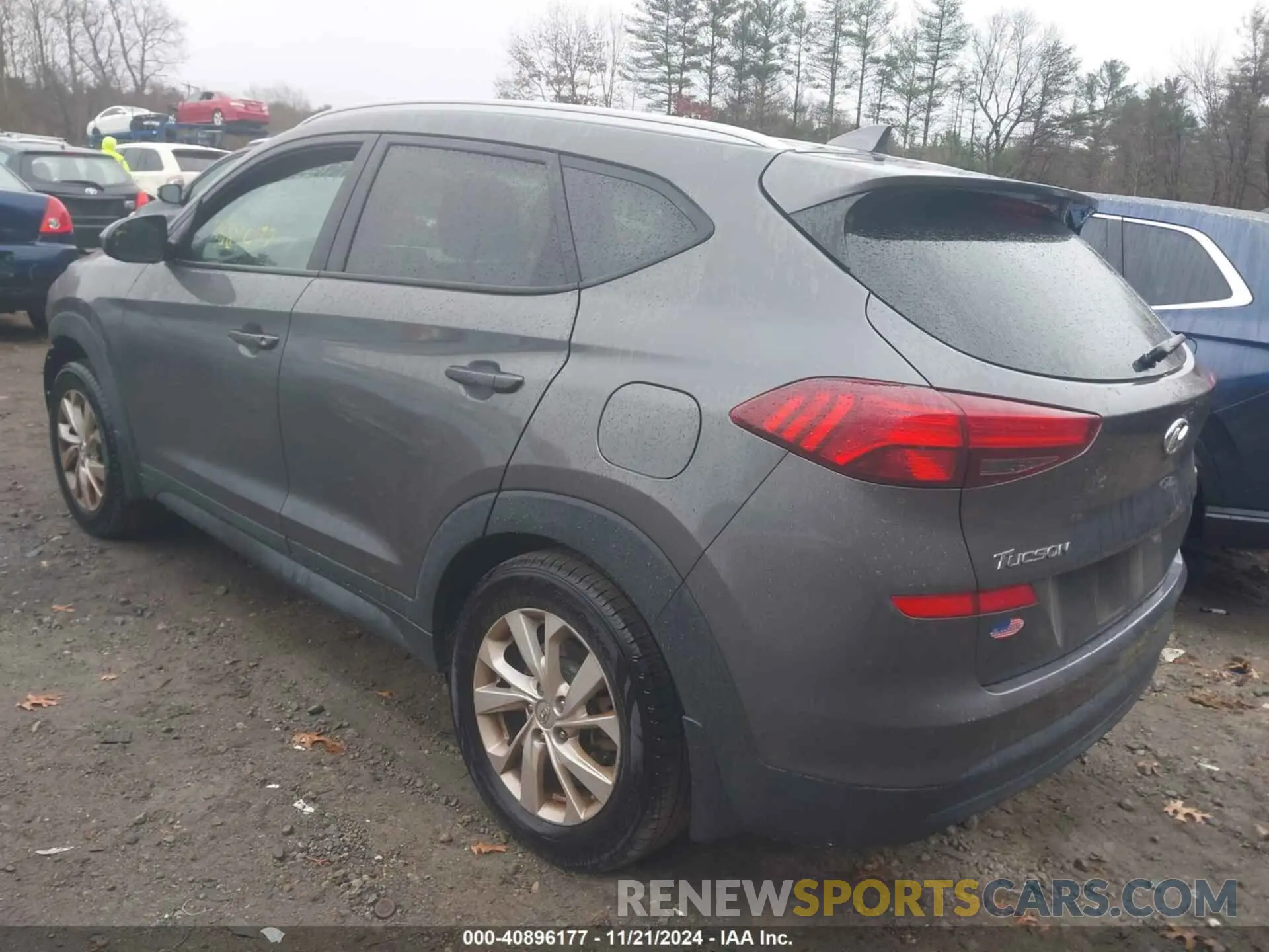 3 fotografías del automóvil dañado KM8J3CA47LU185963 HYUNDAI TUCSON 2020