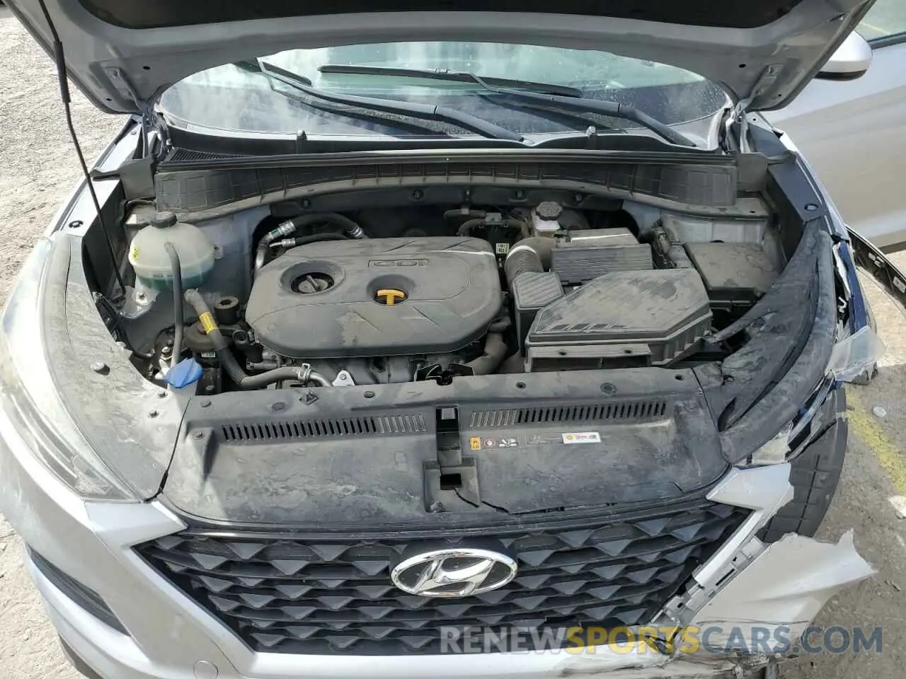 13 fotografías del automóvil dañado KM8J3CA48LU081014 HYUNDAI TUCSON 2020