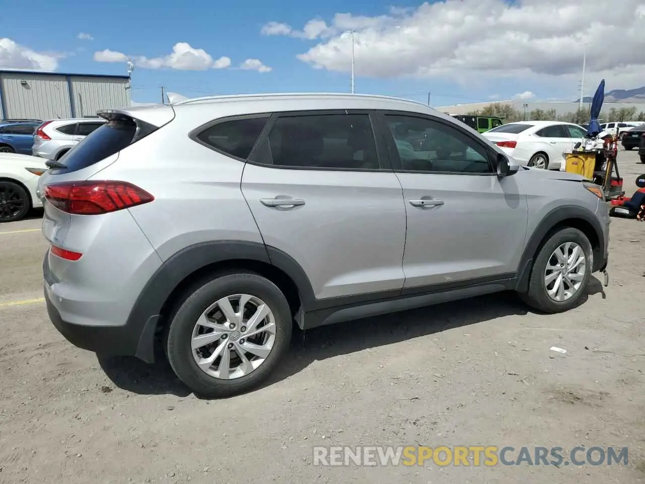 3 fotografías del automóvil dañado KM8J3CA48LU081014 HYUNDAI TUCSON 2020