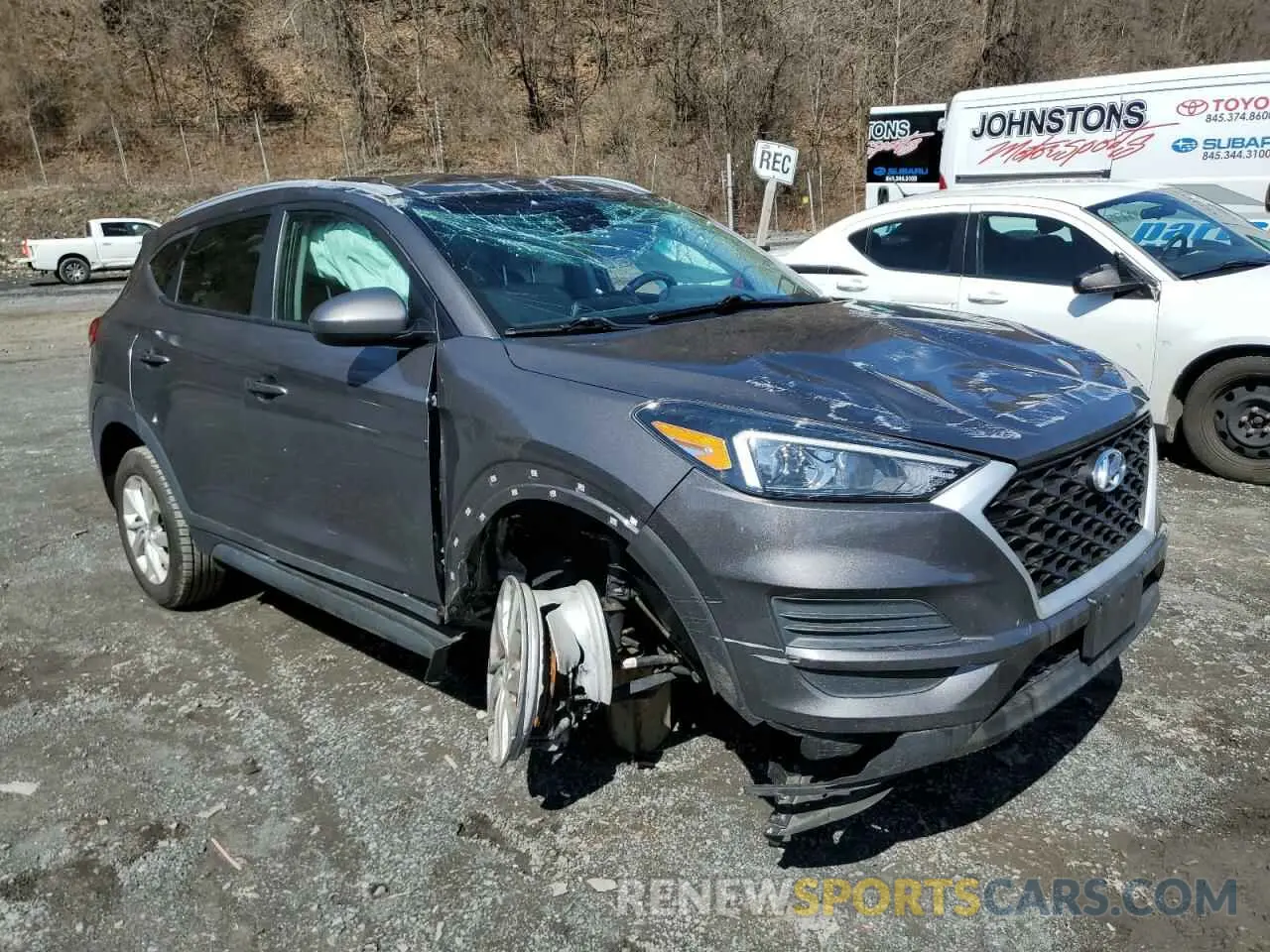 4 fotografías del automóvil dañado KM8J3CA48LU145410 HYUNDAI TUCSON 2020