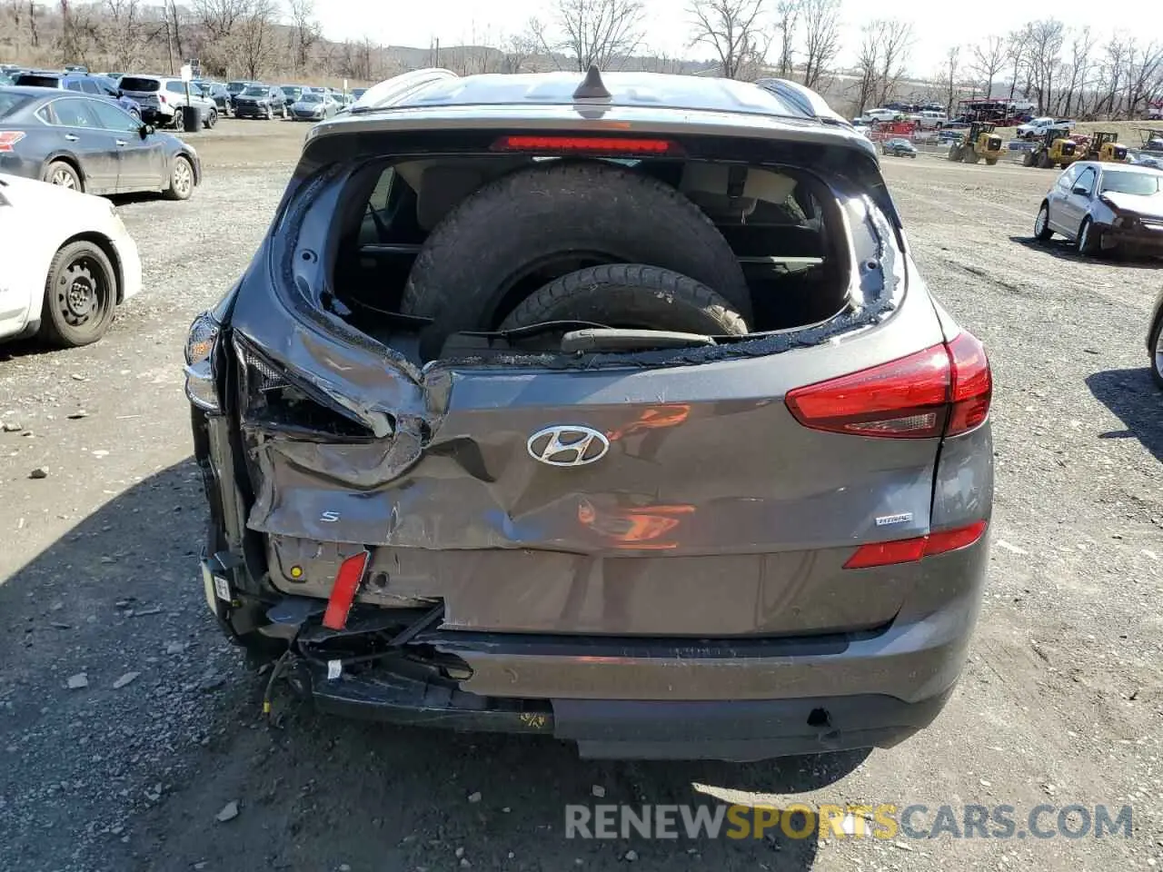 6 fotografías del automóvil dañado KM8J3CA48LU145410 HYUNDAI TUCSON 2020