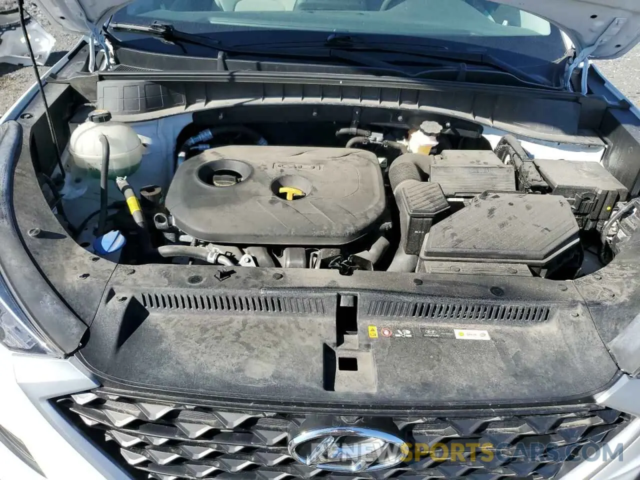 11 fotografías del automóvil dañado KM8J3CA48LU176611 HYUNDAI TUCSON 2020