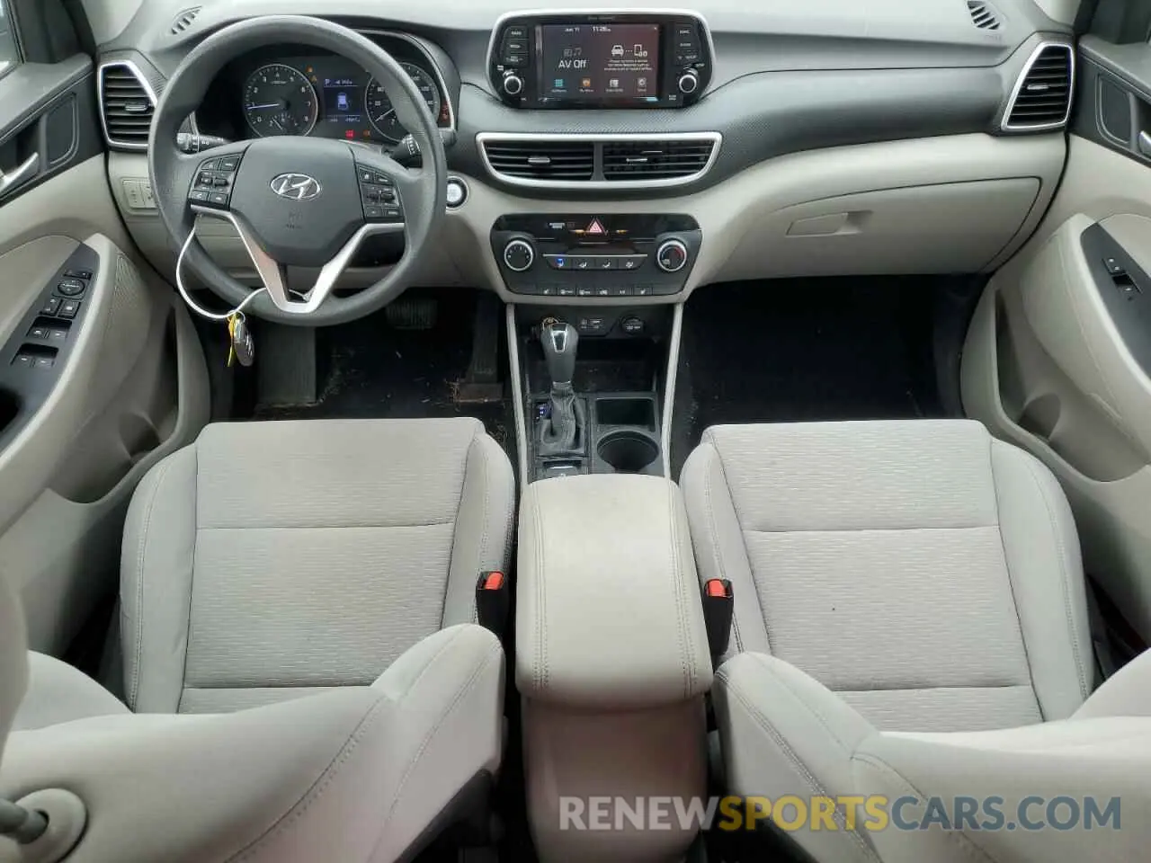 8 fotografías del automóvil dañado KM8J3CA48LU200549 HYUNDAI TUCSON 2020