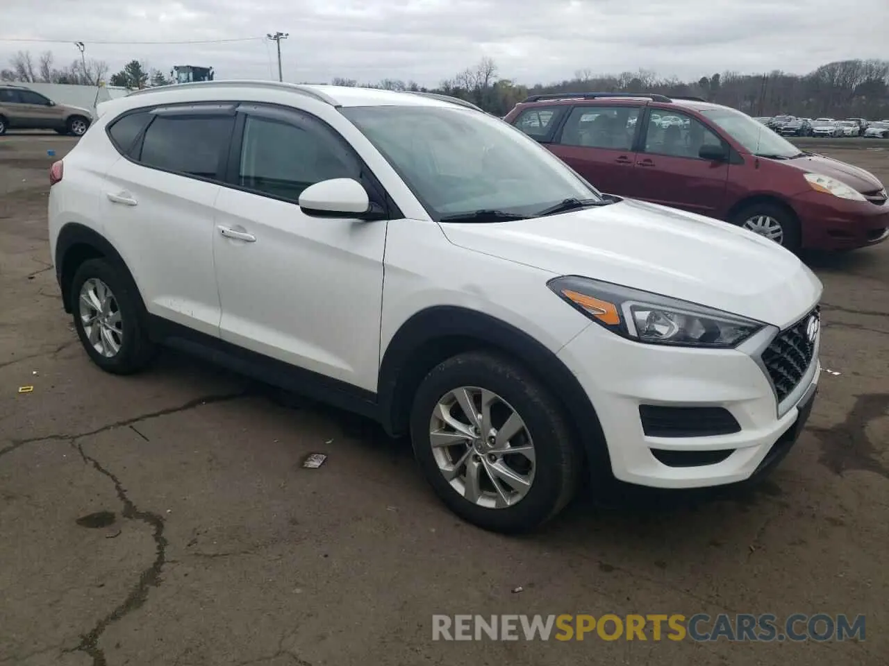 4 fotografías del automóvil dañado KM8J3CA48LU266468 HYUNDAI TUCSON 2020