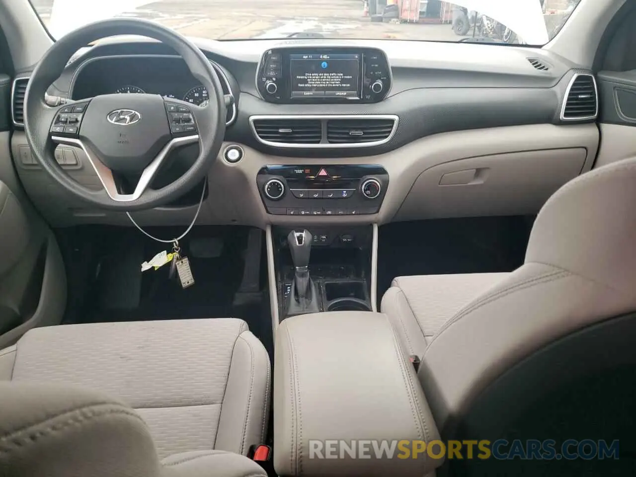 8 fotografías del automóvil dañado KM8J3CA48LU266468 HYUNDAI TUCSON 2020
