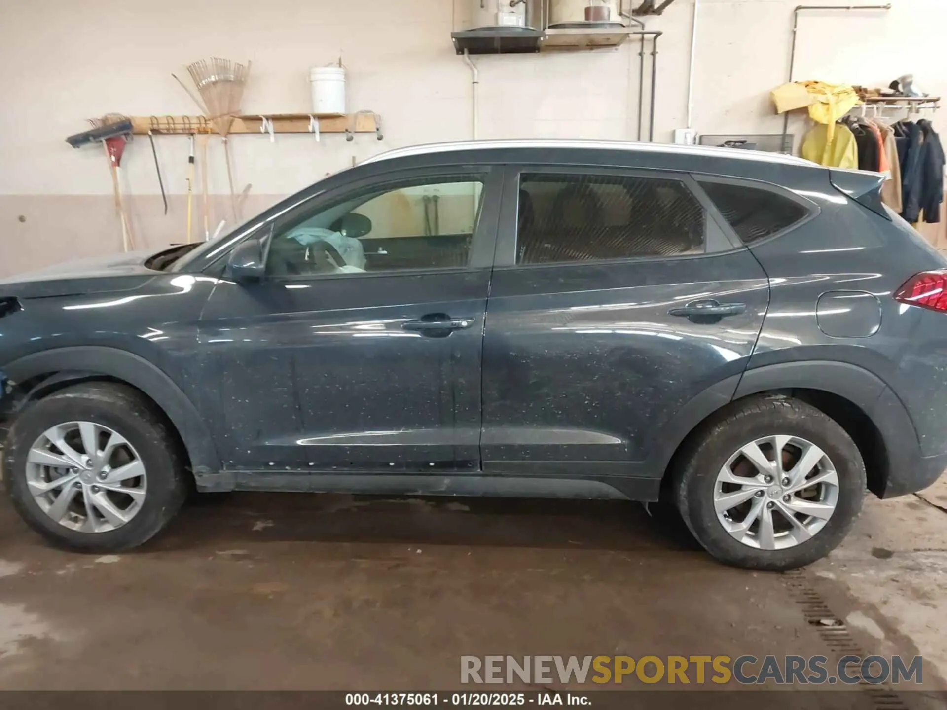 14 fotografías del automóvil dañado KM8J3CA4XLU105149 HYUNDAI TUCSON 2020