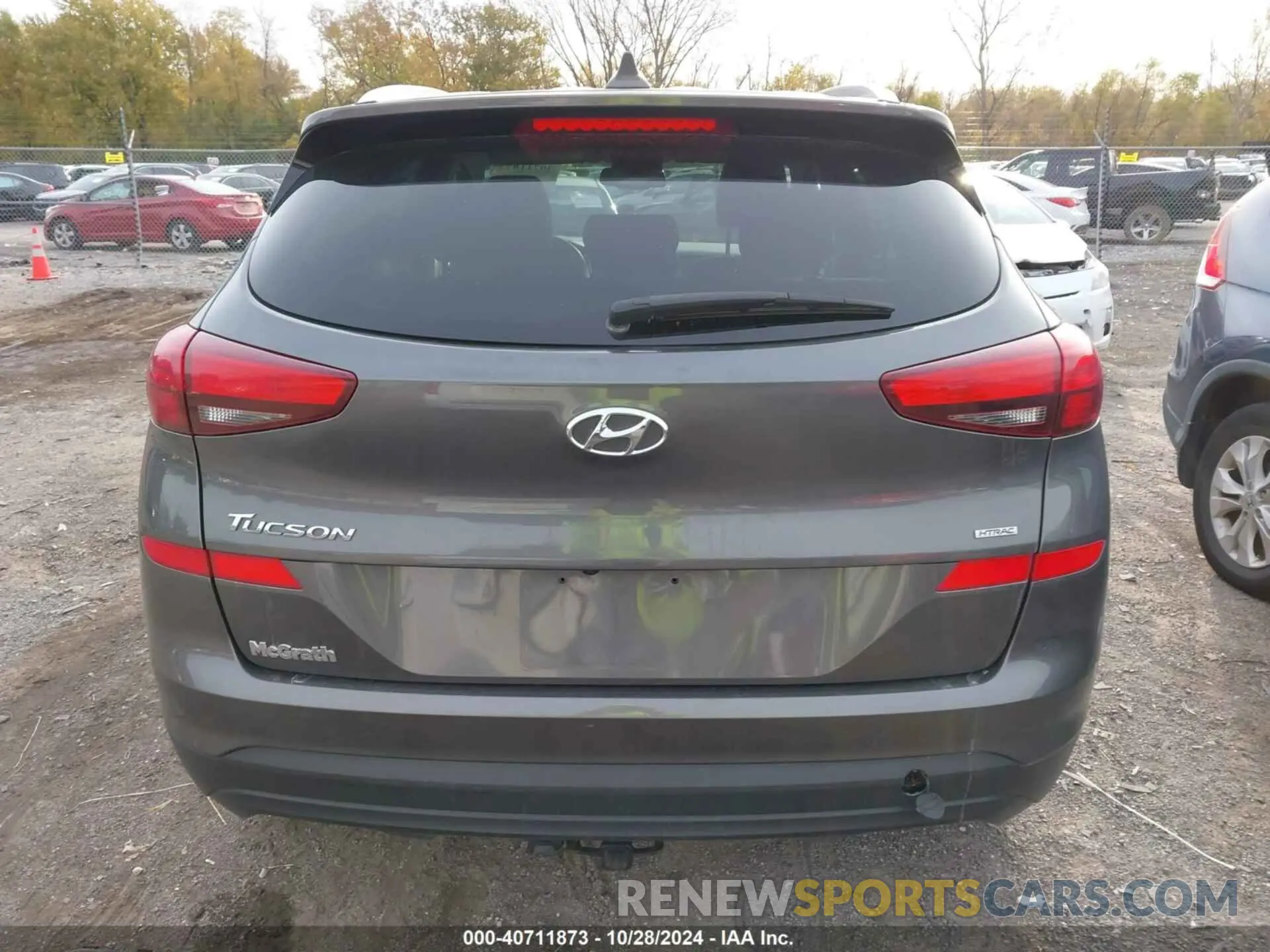 16 fotografías del automóvil dañado KM8J3CA4XLU142346 HYUNDAI TUCSON 2020