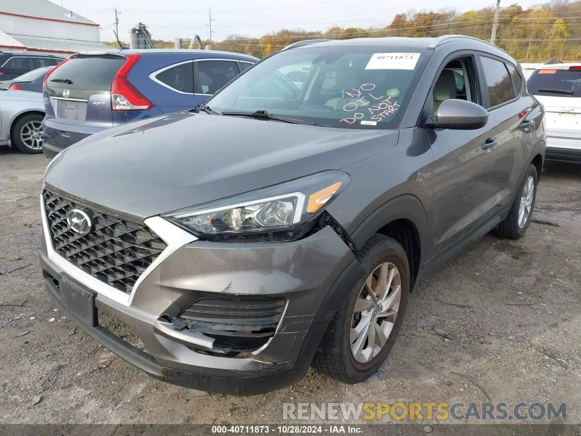 2 fotografías del automóvil dañado KM8J3CA4XLU142346 HYUNDAI TUCSON 2020