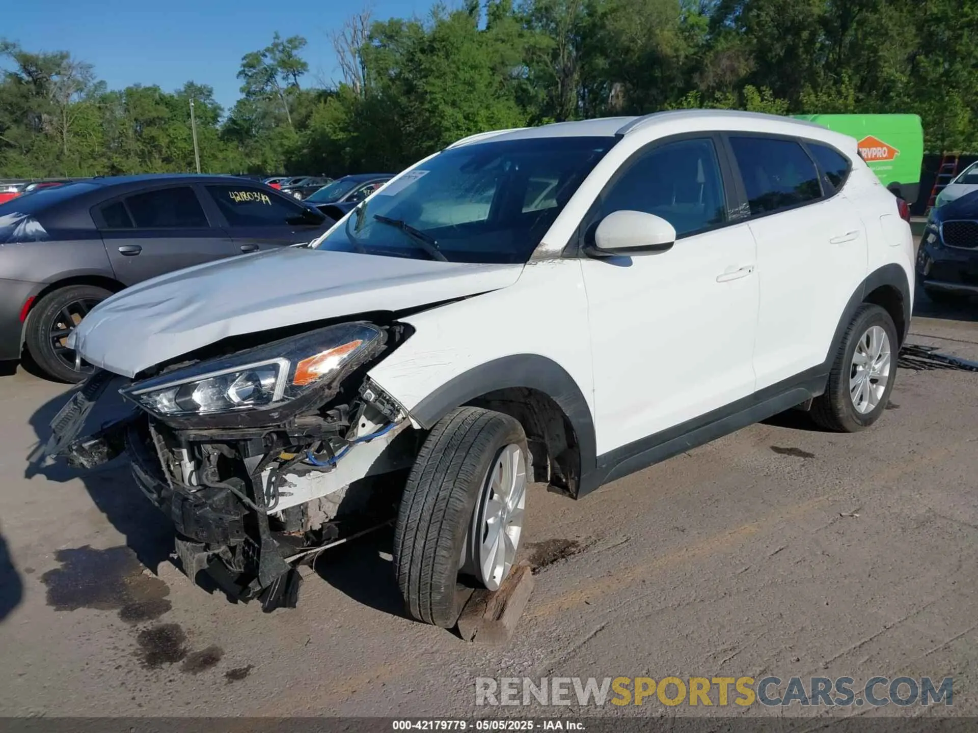 2 fotografías del automóvil dañado KM8J3CA4XLU145263 HYUNDAI TUCSON 2020