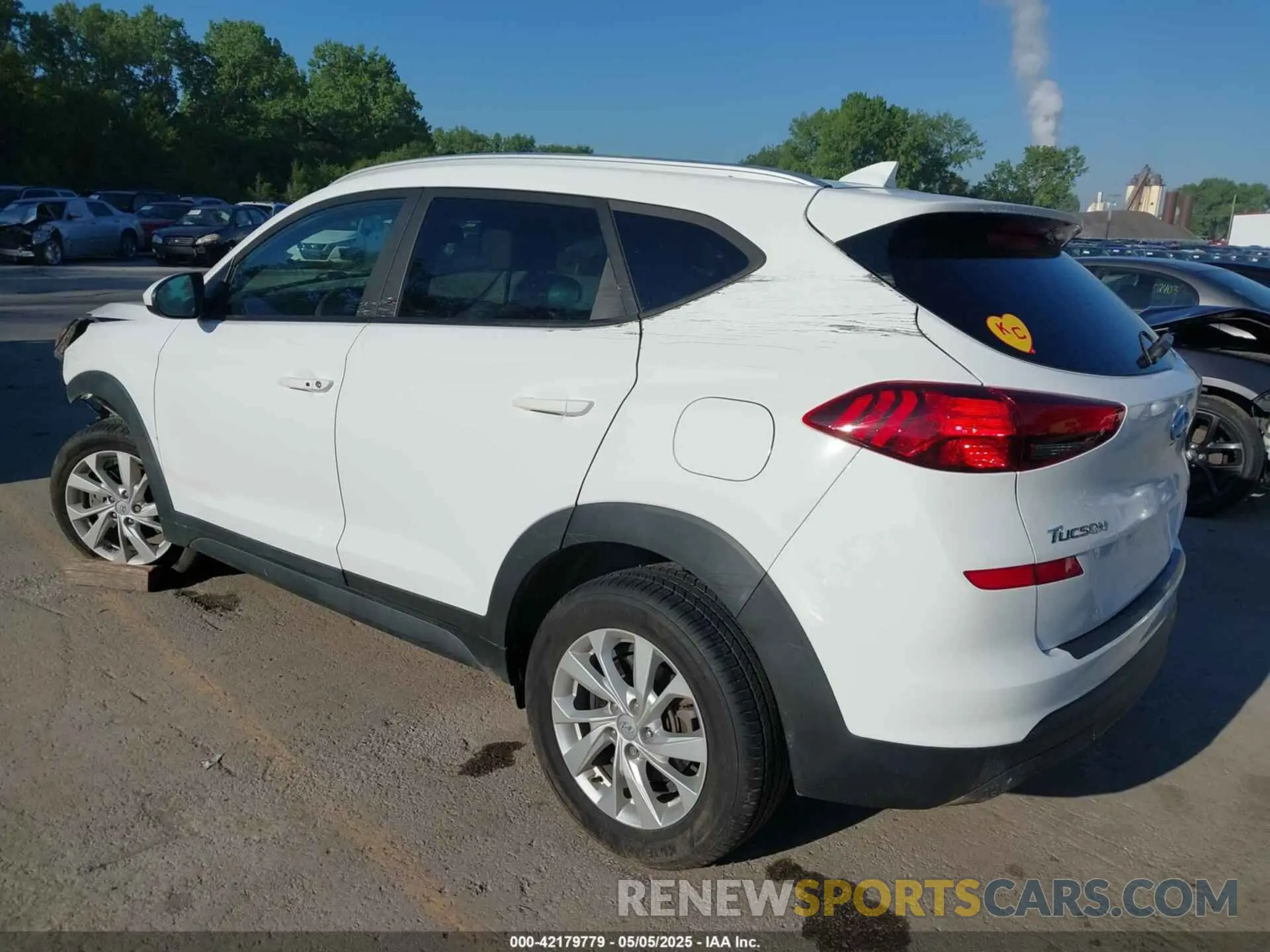 3 fotografías del automóvil dañado KM8J3CA4XLU145263 HYUNDAI TUCSON 2020