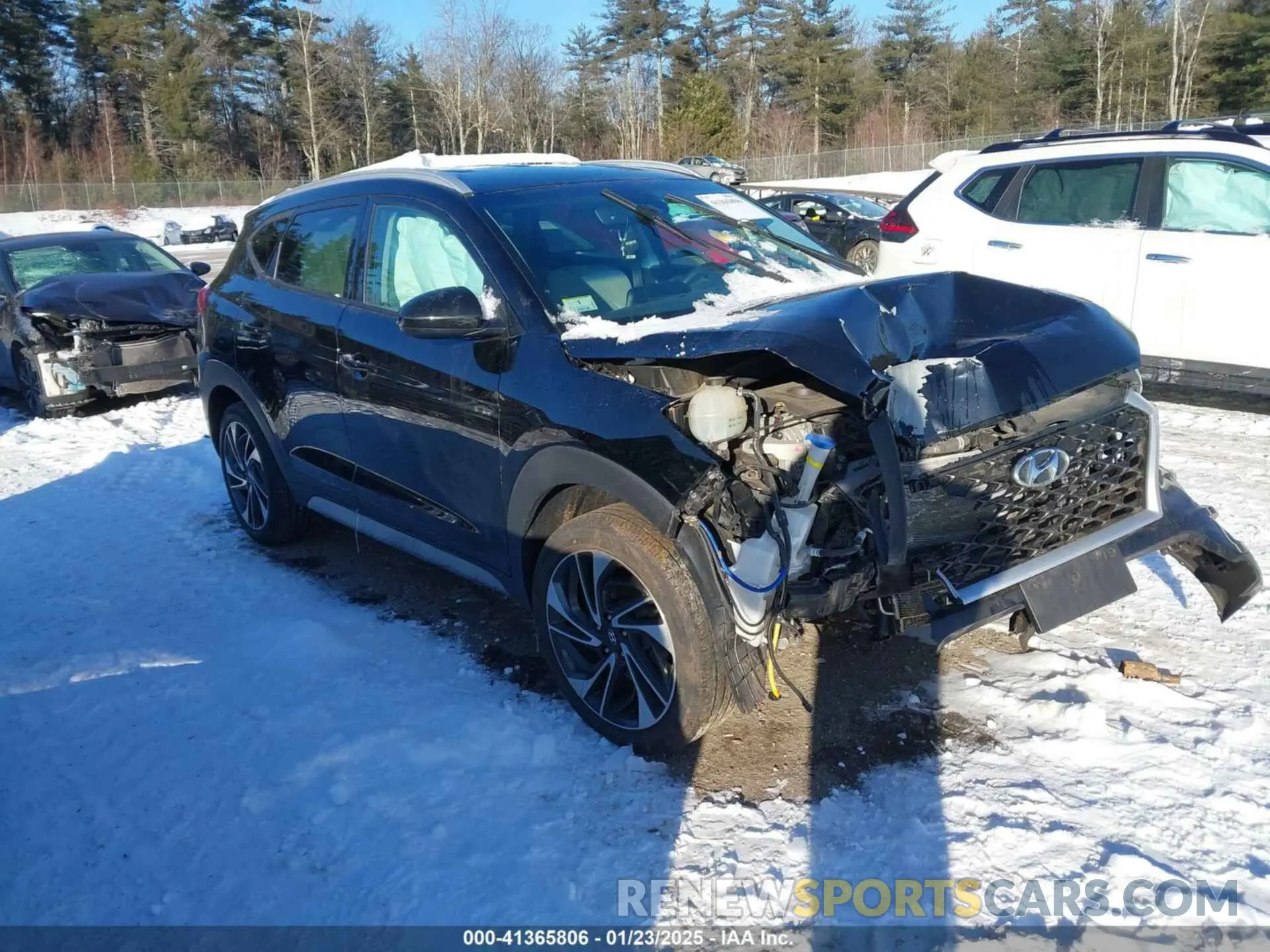 1 fotografías del automóvil dañado KM8J3CAL0LU148986 HYUNDAI TUCSON 2020