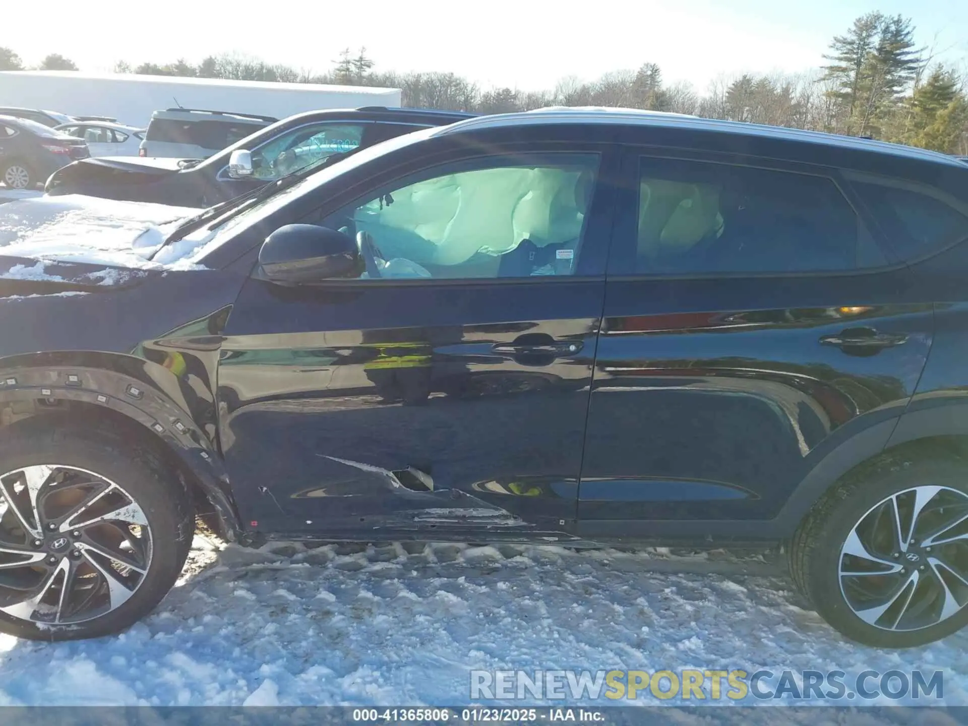 14 fotografías del automóvil dañado KM8J3CAL0LU148986 HYUNDAI TUCSON 2020