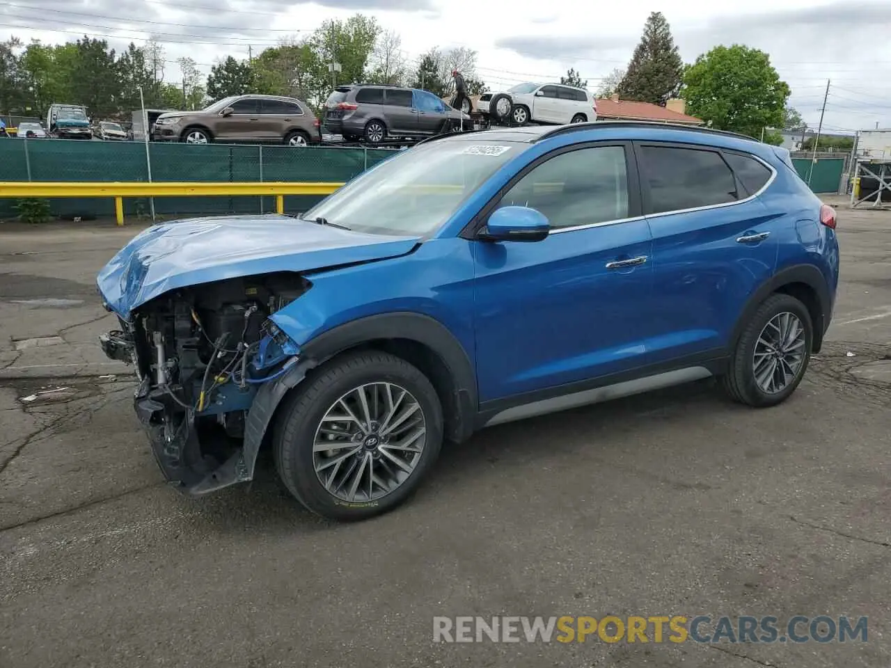 1 fotografías del automóvil dañado KM8J3CAL0LU231740 HYUNDAI TUCSON 2020