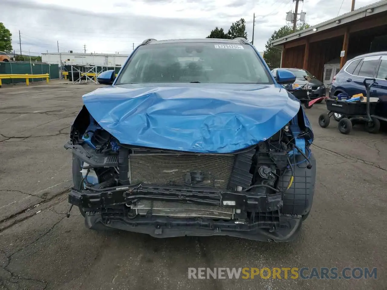 5 fotografías del automóvil dañado KM8J3CAL0LU231740 HYUNDAI TUCSON 2020