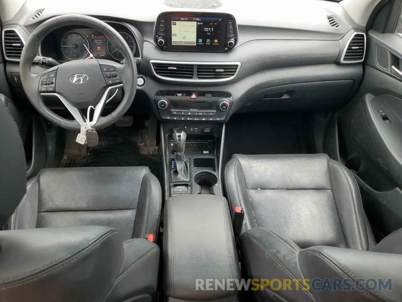 8 fotografías del automóvil dañado KM8J3CAL0LU231740 HYUNDAI TUCSON 2020