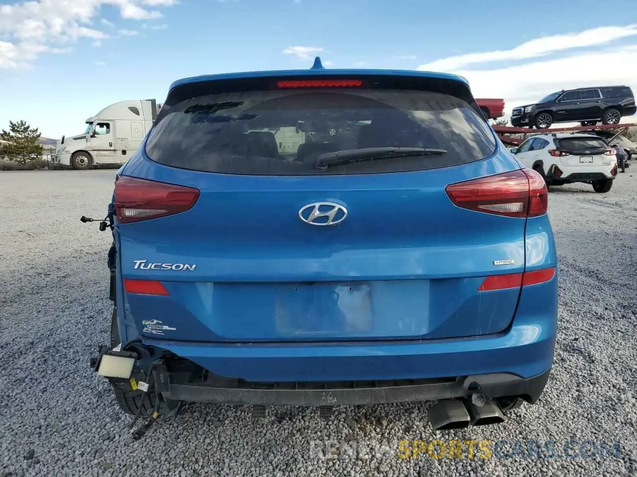 6 fotografías del automóvil dañado KM8J3CAL0LU251115 HYUNDAI TUCSON 2020