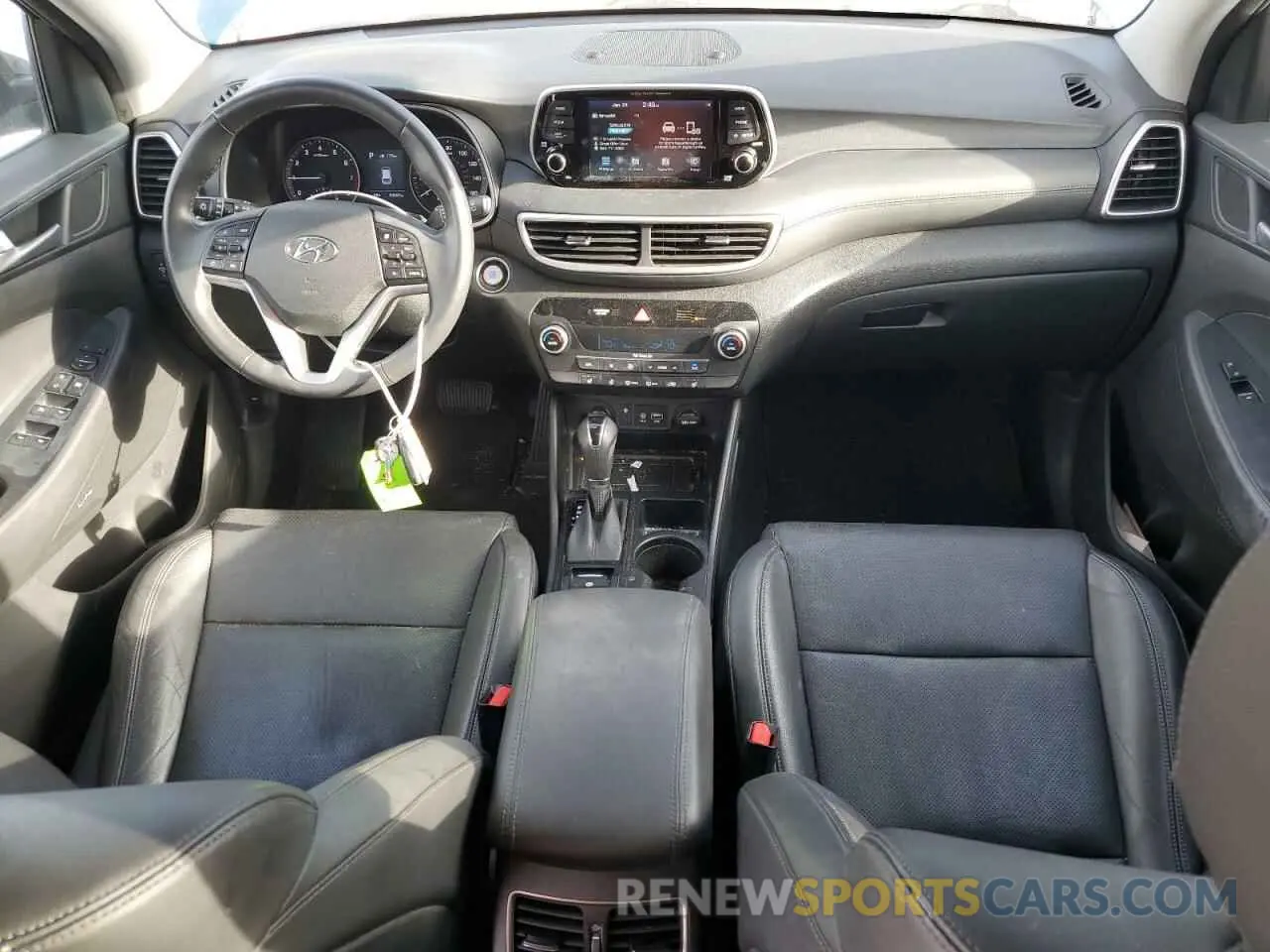 8 fotografías del automóvil dañado KM8J3CAL0LU251115 HYUNDAI TUCSON 2020