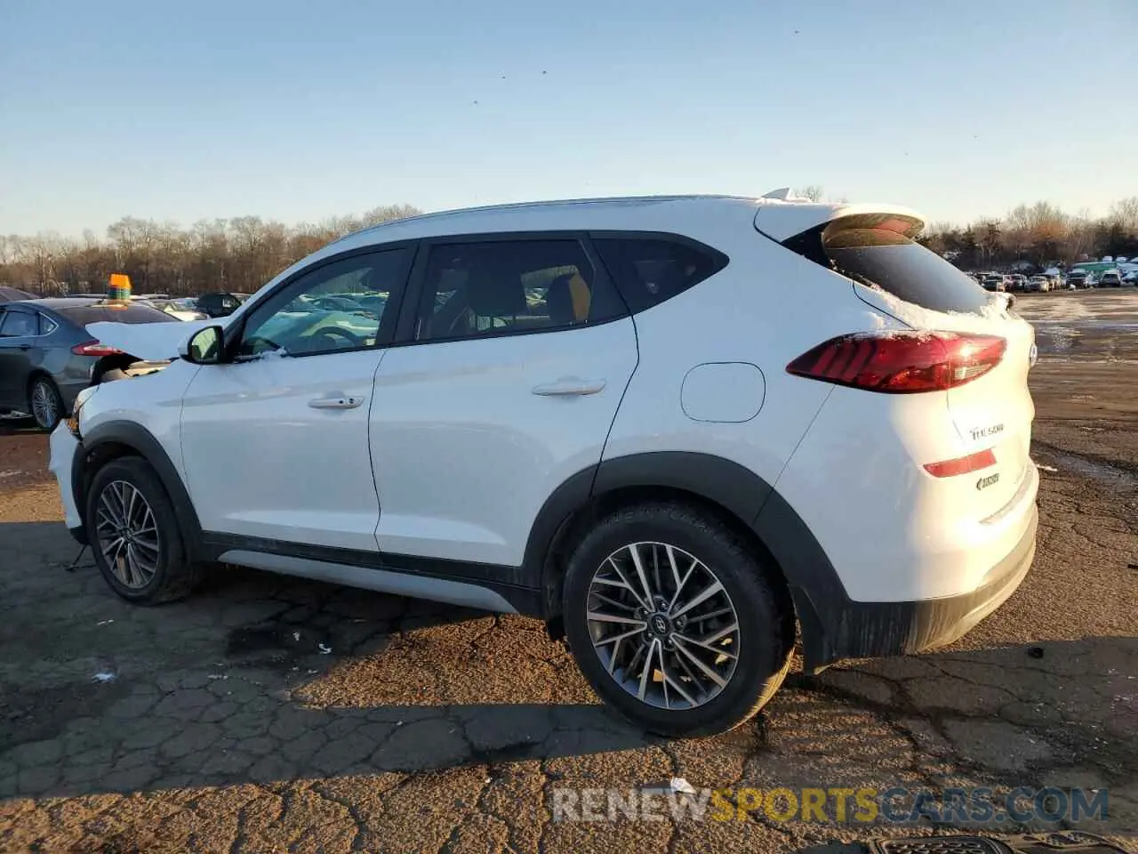 2 fotografías del automóvil dañado KM8J3CAL0LU265869 HYUNDAI TUCSON 2020