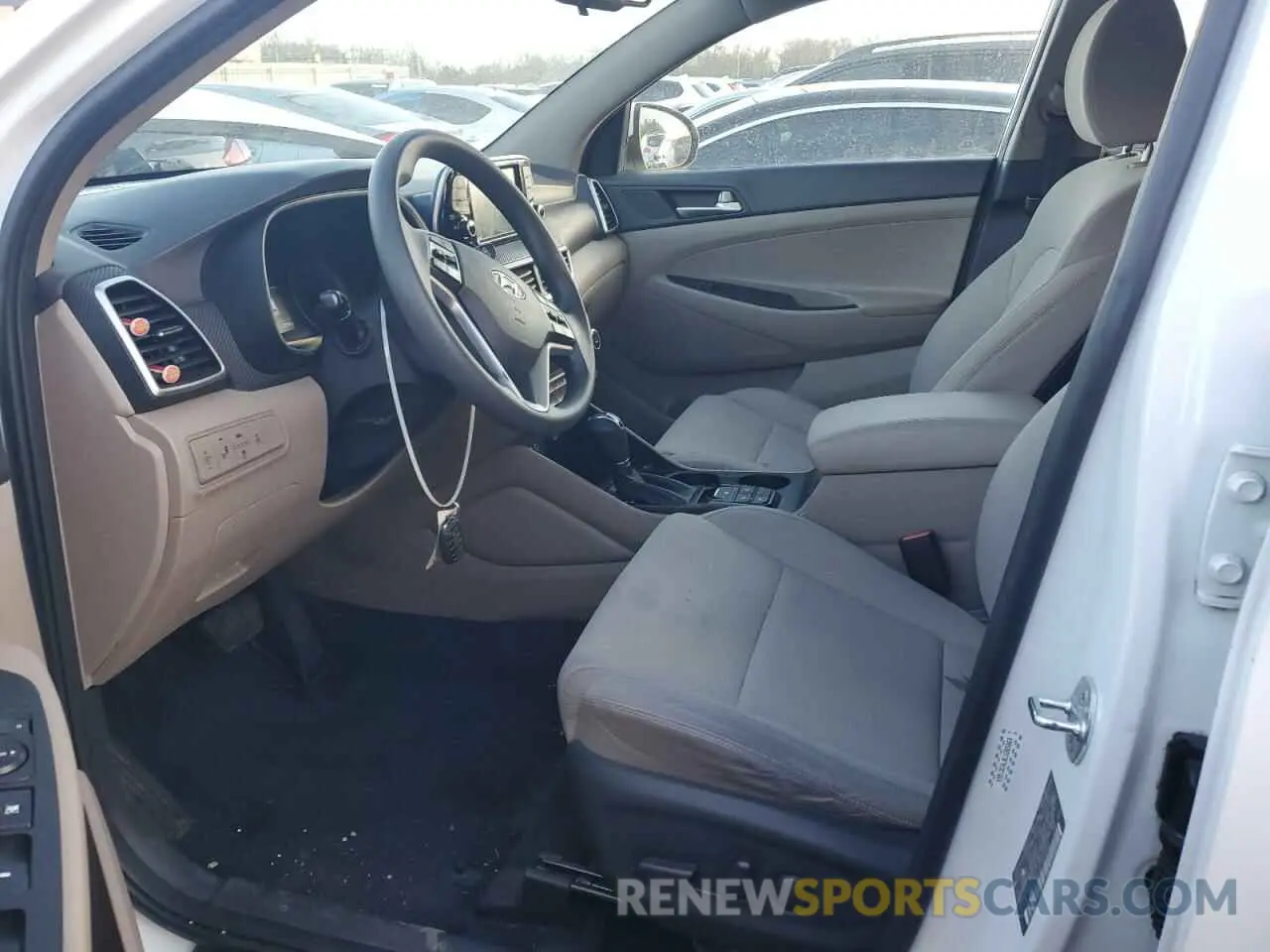 7 fotografías del automóvil dañado KM8J3CAL0LU265869 HYUNDAI TUCSON 2020