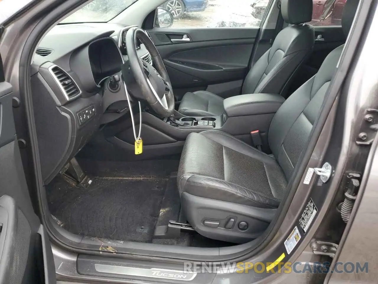 7 fotografías del automóvil dañado KM8J3CAL2LU101362 HYUNDAI TUCSON 2020