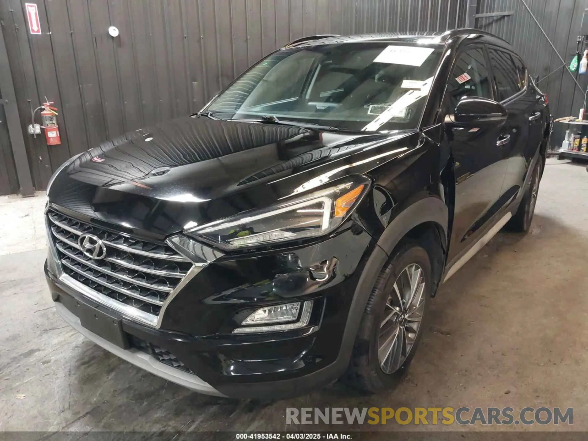 2 fotografías del automóvil dañado KM8J3CAL2LU179897 HYUNDAI TUCSON 2020