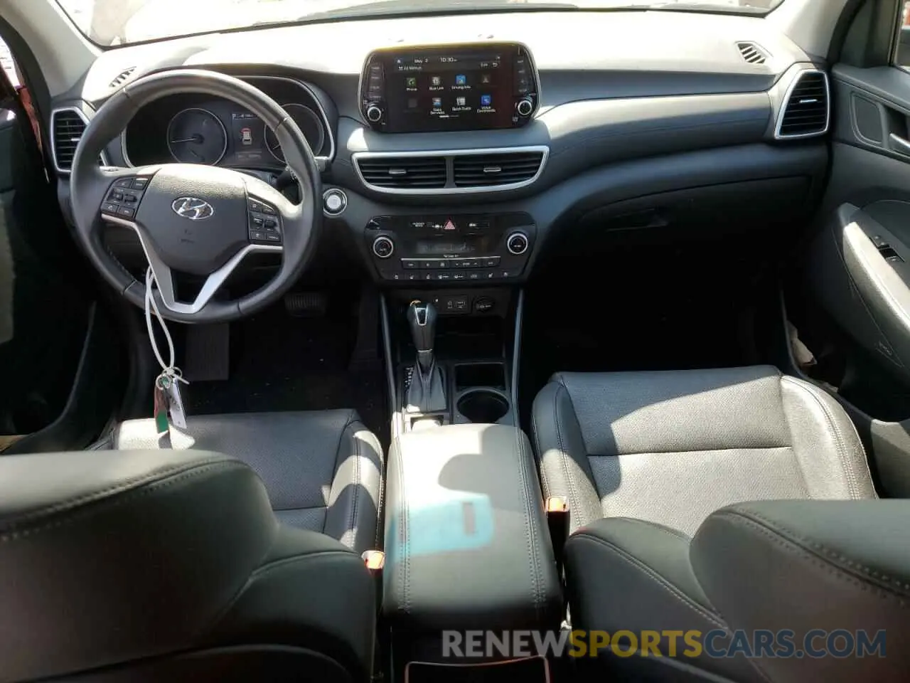 8 fotografías del automóvil dañado KM8J3CAL2LU245378 HYUNDAI TUCSON 2020
