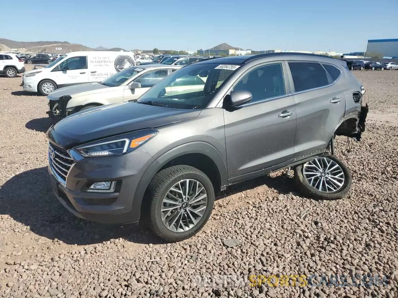 1 fotografías del automóvil dañado KM8J3CAL2LU248068 HYUNDAI TUCSON 2020