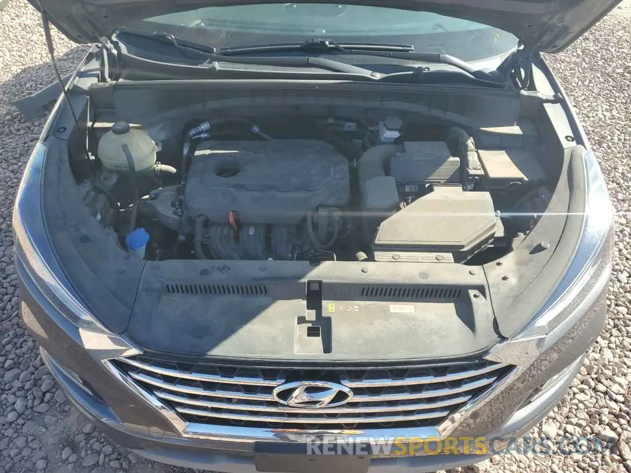 12 fotografías del automóvil dañado KM8J3CAL2LU248068 HYUNDAI TUCSON 2020