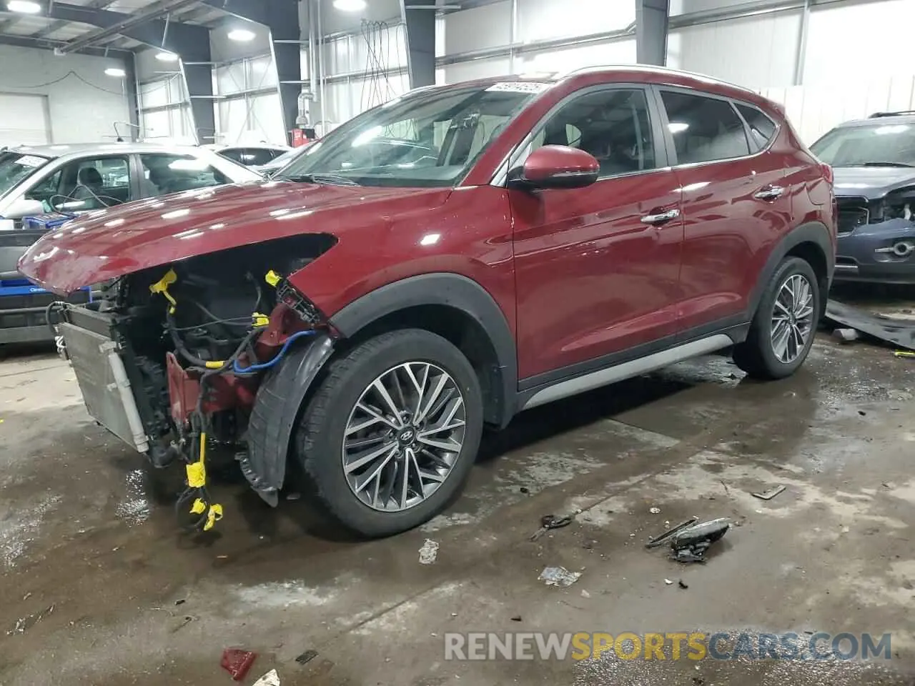 1 fotografías del automóvil dañado KM8J3CAL2LU264206 HYUNDAI TUCSON 2020