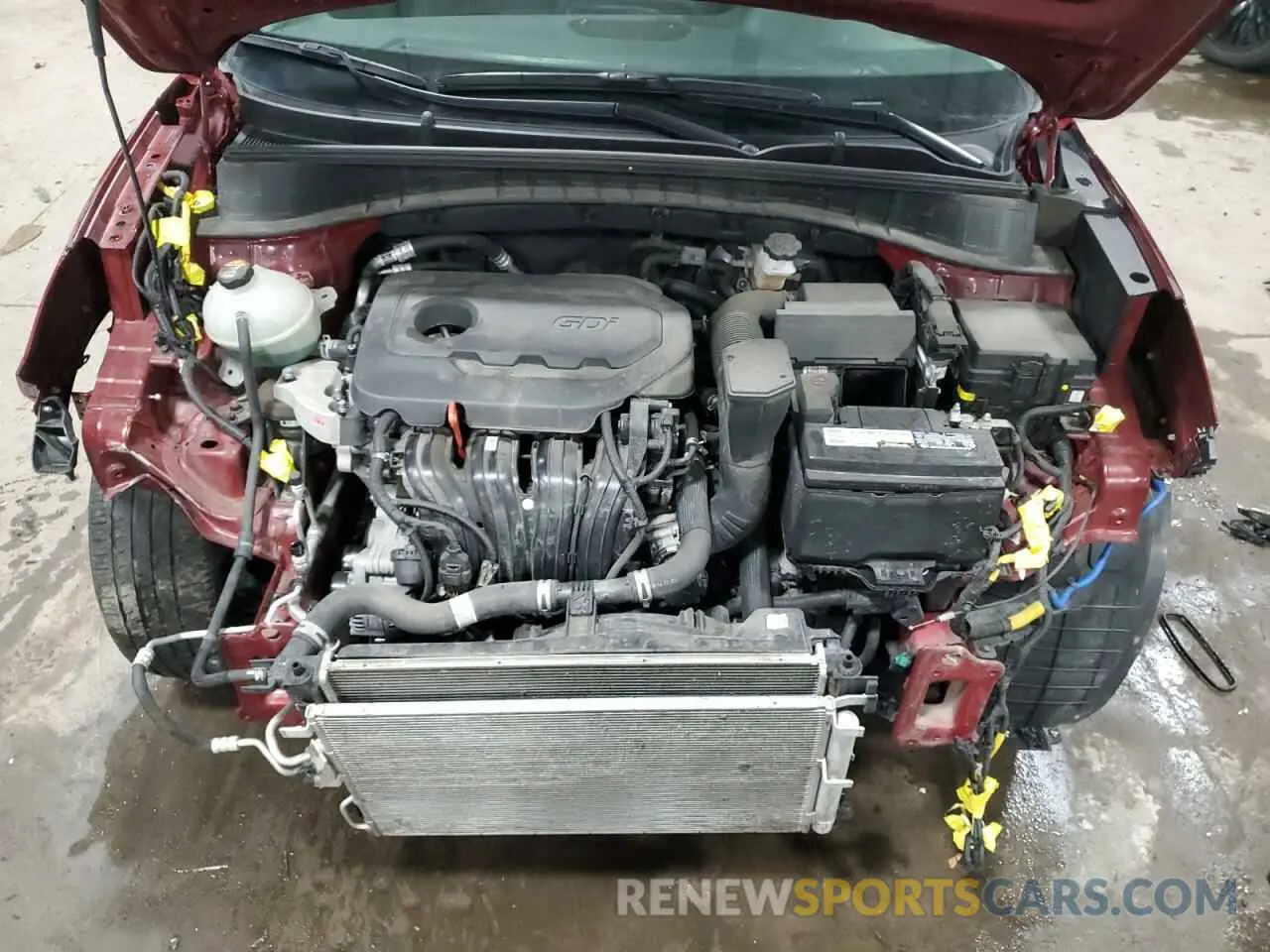 12 fotografías del automóvil dañado KM8J3CAL2LU264206 HYUNDAI TUCSON 2020