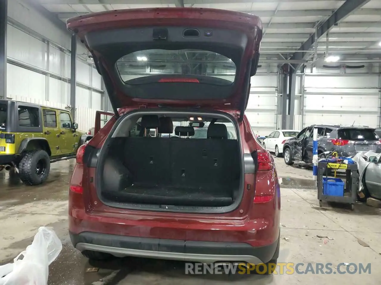 6 fotografías del automóvil dañado KM8J3CAL2LU264206 HYUNDAI TUCSON 2020