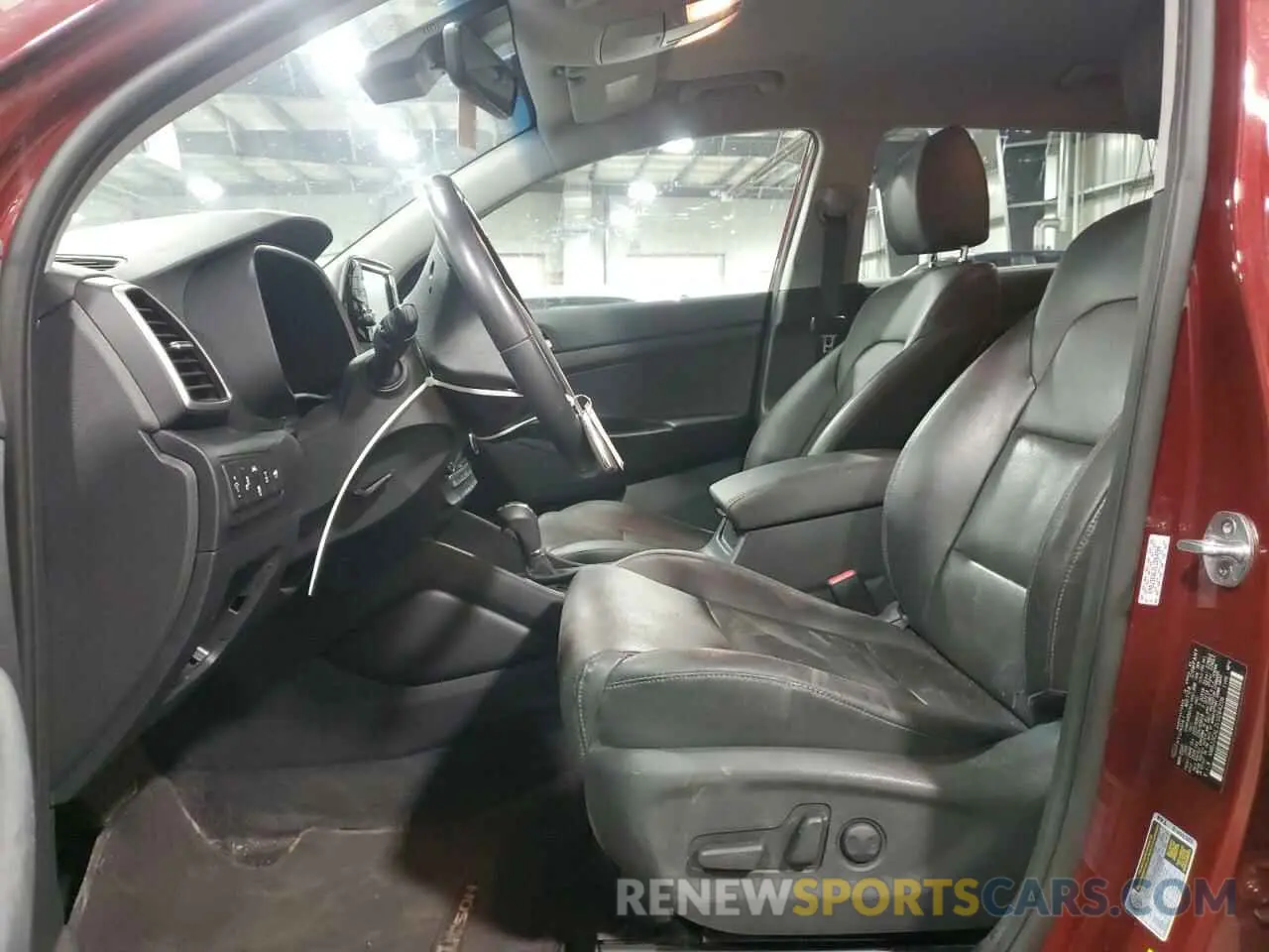 7 fotografías del automóvil dañado KM8J3CAL2LU264206 HYUNDAI TUCSON 2020