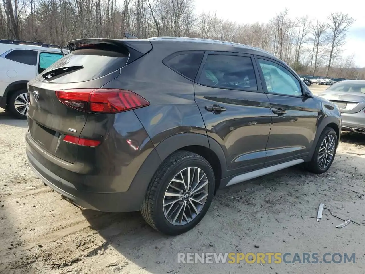 3 fotografías del automóvil dañado KM8J3CAL3LU153759 HYUNDAI TUCSON 2020
