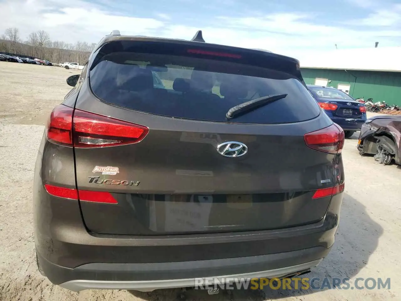 6 fotografías del automóvil dañado KM8J3CAL3LU153759 HYUNDAI TUCSON 2020