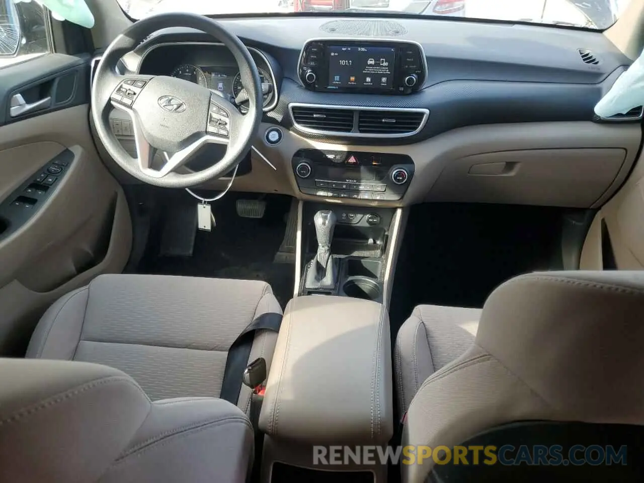 8 fotografías del automóvil dañado KM8J3CAL3LU153759 HYUNDAI TUCSON 2020
