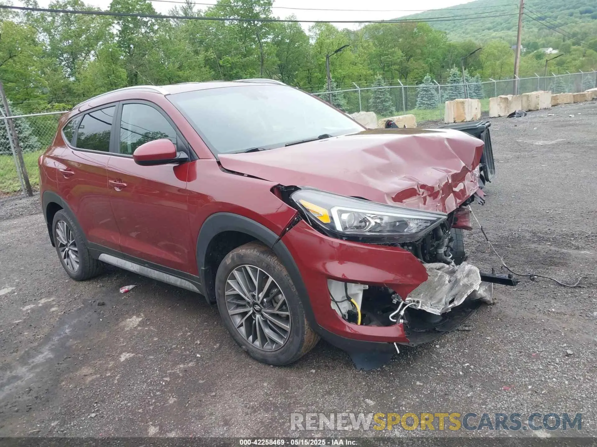 1 fotografías del automóvil dañado KM8J3CAL3LU210932 HYUNDAI TUCSON 2020