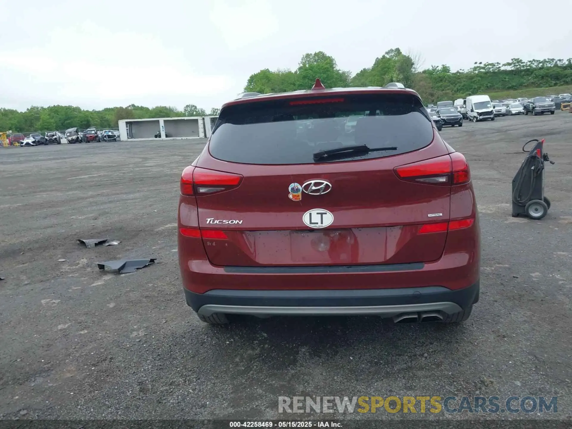 16 fotografías del automóvil dañado KM8J3CAL3LU210932 HYUNDAI TUCSON 2020