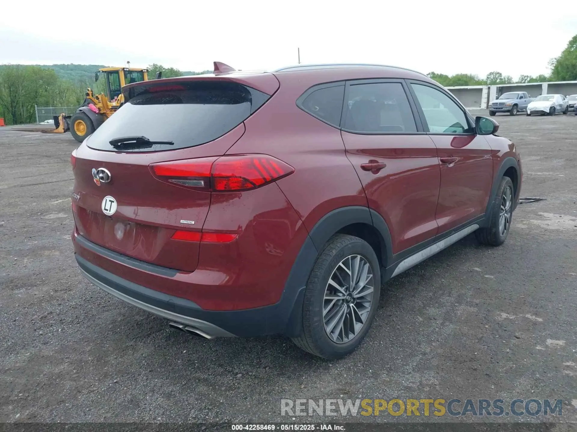 4 fotografías del automóvil dañado KM8J3CAL3LU210932 HYUNDAI TUCSON 2020