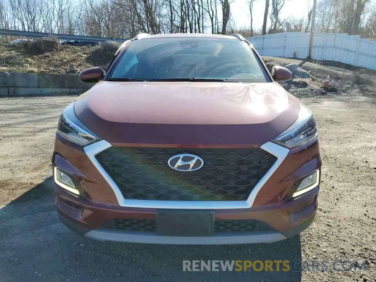 5 fotografías del automóvil dañado KM8J3CAL3LU268622 HYUNDAI TUCSON 2020